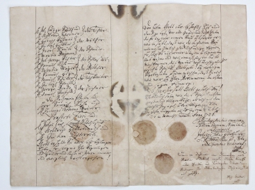 04. Dokument z 1786 roku w języku łacińskim